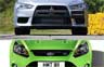 2009 Ford Focus RS vs Mitsubishi Evo X video