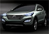 2013 Hyundai Santa Fe Teased