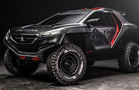2015 Peugeot Dakar Rally Car Photos