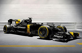2016 Renault F1 Car (RS16) Revealed Photos