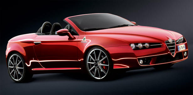 Alfa Spider Mille Miglia