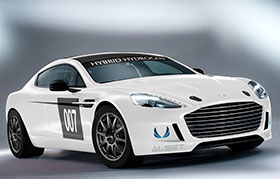Aston Martin Hybrid Hydrogen Rapide S Photos