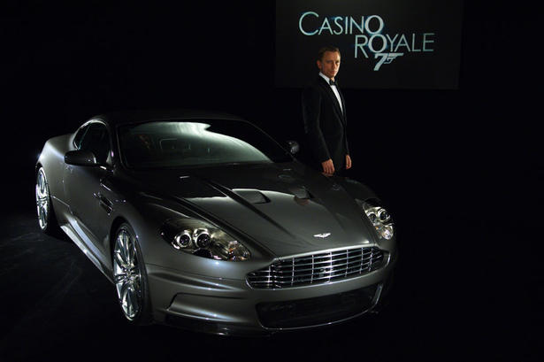 Aston Martin DBS in James Bond 22