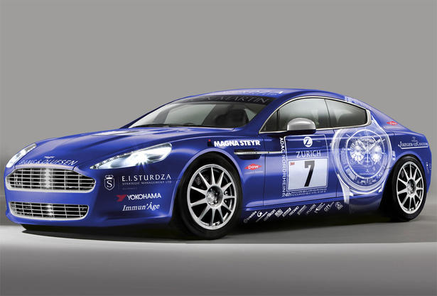 Aston Martin Rapide Race Car Review Video