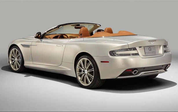 Aston Martin DB9 Volante gets Equestrian Accessories by Q