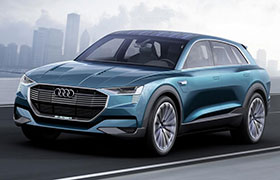 Audi Electric SUV Concept (e tron quattro) Photos