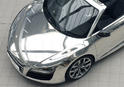 Chromed Audi R8 Spyder 4