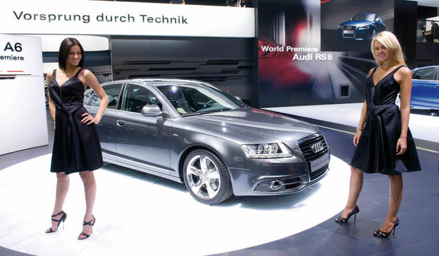 2009 Audi A6 and RS6 live Photos