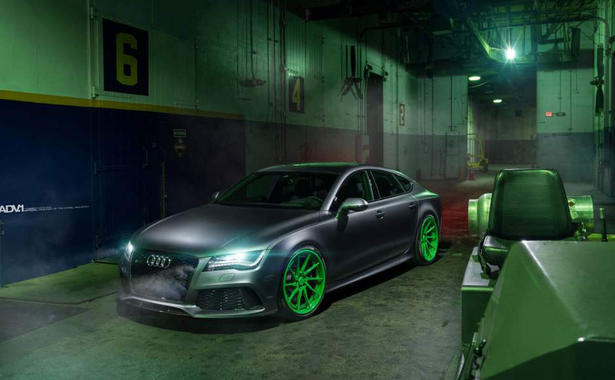 ADV1 Wheels Helps Audi RS7 Escape The Matrix