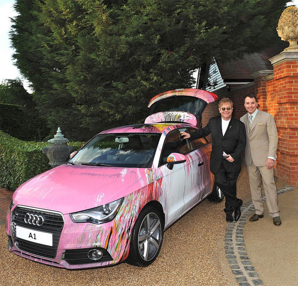 Elton John Audi A1 Sold For 522,000 USD