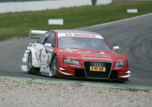 Audi A4 DTM Promotes Soccer