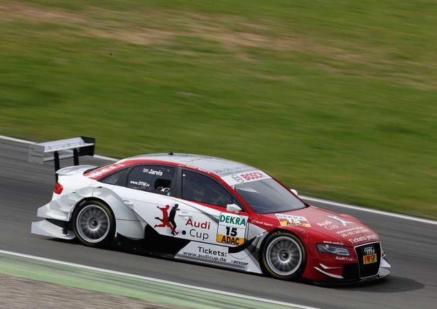 Audi A4 DTM Promotes Soccer