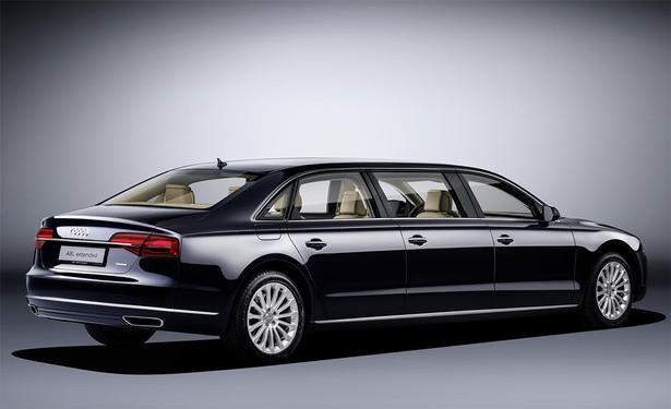Audi A8L Extended: A 6 Door Limousine