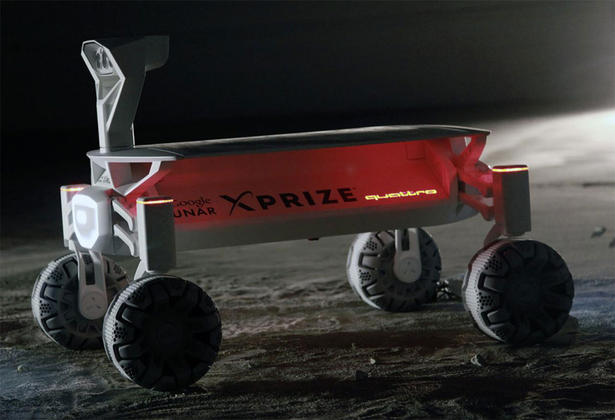 Audi Reveals Lunar Vehicle For 2017 Moon Landing