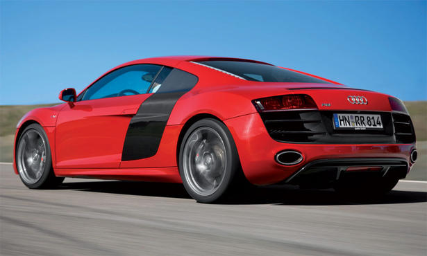 Audi R8 Spyder And Electric R8 At 2009 IAA