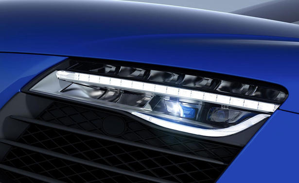 Audi Laser Headlights Launched on R8 LMX