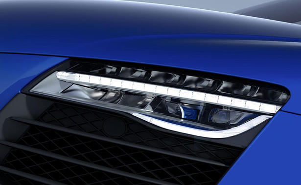 Audi Laser Headlights Launched on R8 LMX