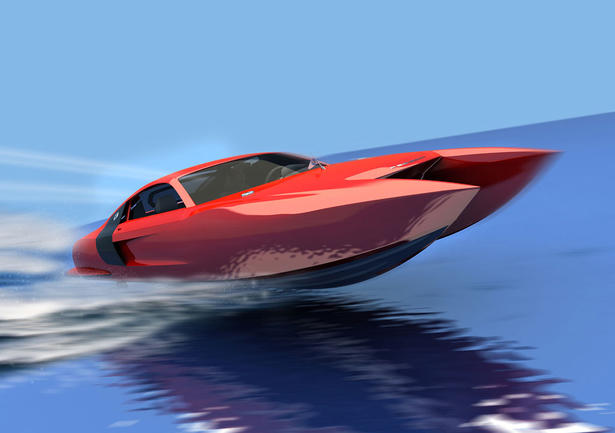 Audi R8 Vizualtech Catamaran
