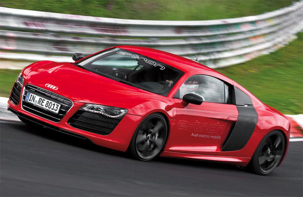 Audi R8 eTron Sets Nurburgring Lap Record