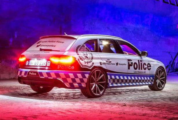 Audi RS4 Patrol Car Revealed