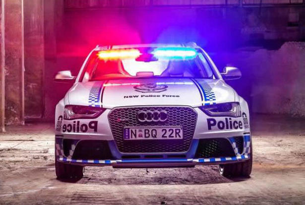 Audi RS4 Patrol Car Revealed