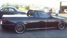 BMW M5 PickUp video