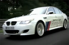 BMW M5 Ring Taxi promo