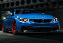 Vorsteiner Yas Marina Blue GTRS4 BMW M4 Widebody 3