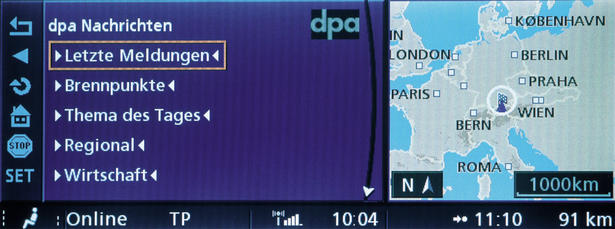 BMW Connected Drive Personalised Radio