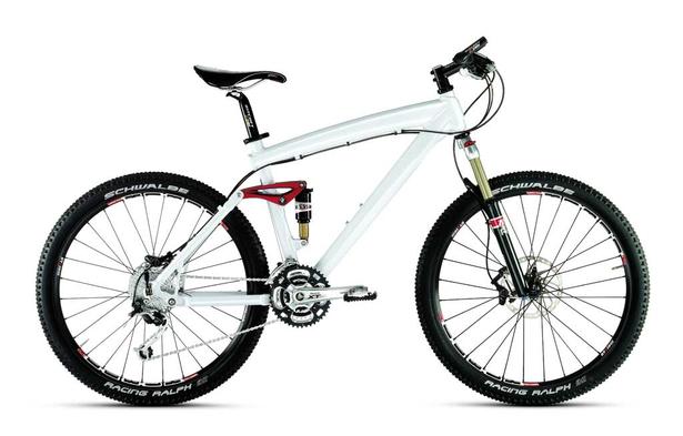 BMW Cross Country Mountain Bike And Golf Bag