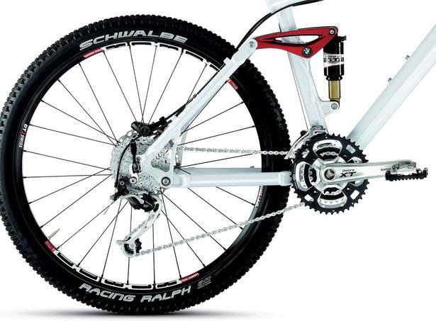 BMW Cross Country Mountain Bike And Golf Bag