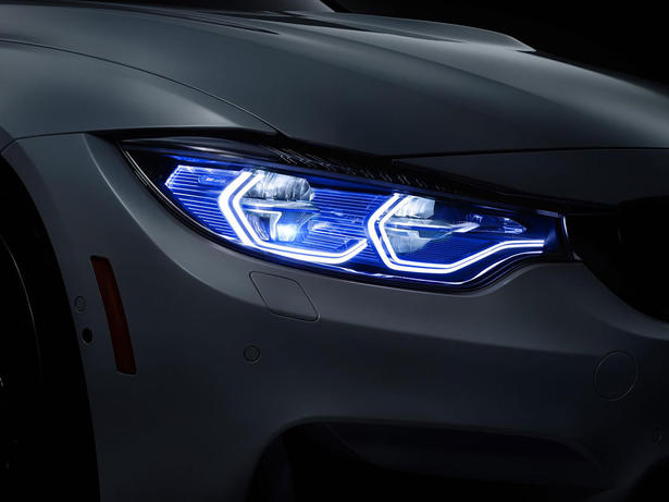 BMW Shows New LASER Headlights. Iron Man Glows With Envy