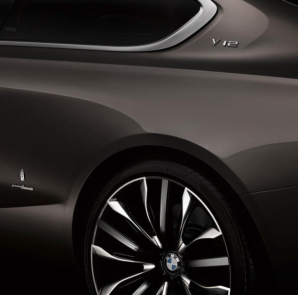 BMW Pininfarina Gran Lusso Coupe Teased