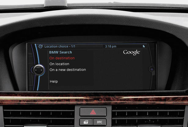 BMW Search for Google Maps