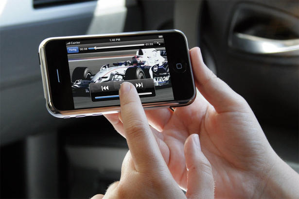 BMW TV on iPhone