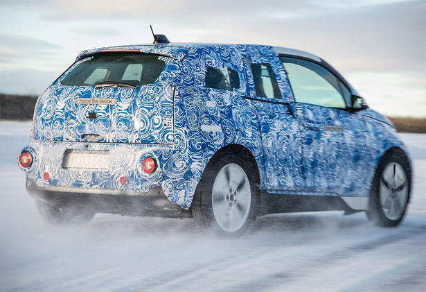BMW i3 Spied