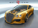 ASI Bentley Continental GTR Gold Concept 1