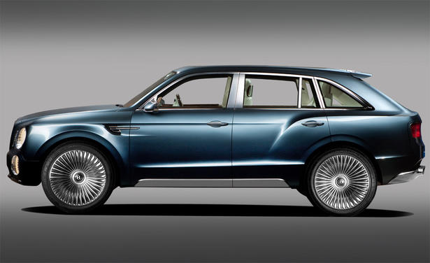 Bentley EXP 9F V8 and V6 Hybrid