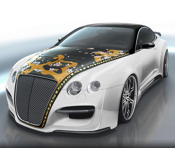 New TETSU GTR Bentley Continental GT images