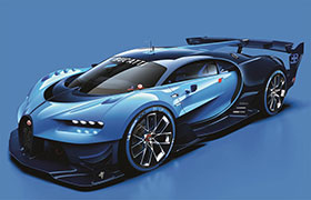 Bugatti Vision Gran Turismo Revealed Photos