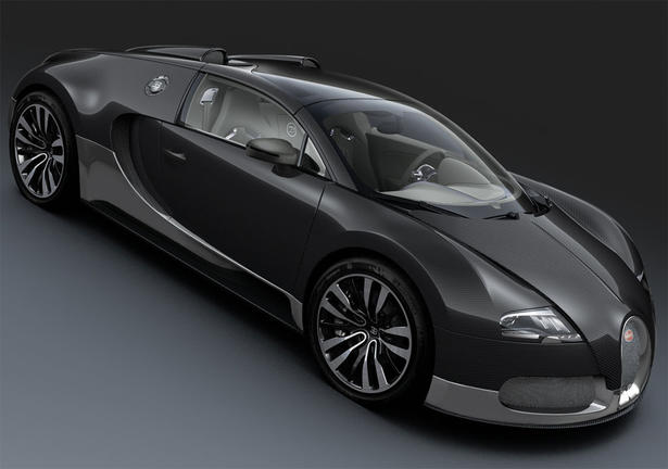 Bugatti Veyron Grand Sport Grey Carbon