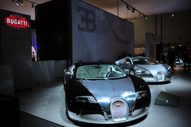 Bugatti at Dubai motorshow
