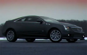 Cadillac CTS V Coupe promo