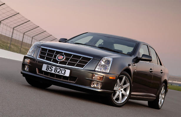 2008 Cadillac STS in UK