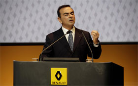 Carlos Ghosn becomes Chairman of the Board at Renault
