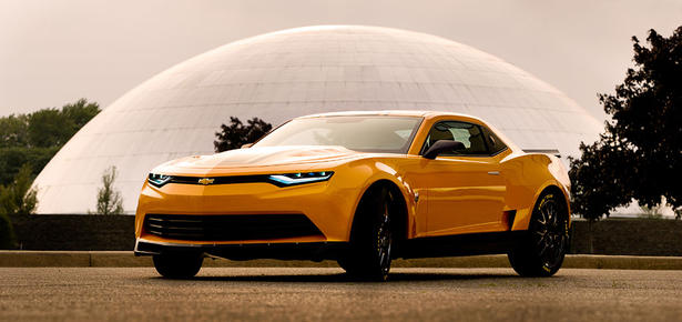 Chevrolet Camaro Bumblebee from Transformers 4