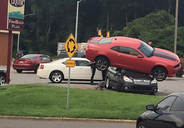 Chevrolet Camaro Has Love Affair With Subaru Outback