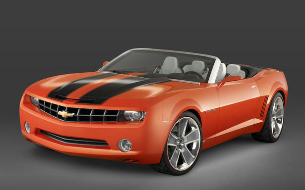 Chevrolet Camaro convertible in Europe