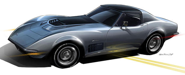 Chevrolet Corvette Stingray Concept Parts