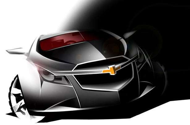 Chevrolet Cruze sketches